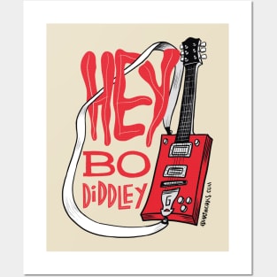 Hey Bo Diddley Posters and Art